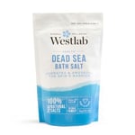 Westlab - Soothing Dead Sea Salt - 5kg Resealable Pouch - 100% Natural, Pure & Unscented Mineral Salts - Nourishes & Soothes Dry, Irritated Skin