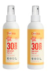 Derma - Kids Sun Spray SPF 30 200 ml x 2