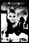 Nostalgic-Art-bilderpalette 22161 Breakfast at Tiffany's Audrey Hepburn Holly Golightly 20 x 30 cm