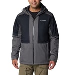 Columbia Point Park Insulated Jacket, Manteau Veste D'Hiver Homme, City Grey/Black, Taille M