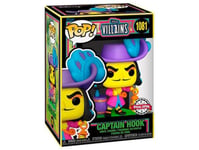 Captain Hook Blacklight Exclusive Pop Disney Villains #1081 Vinyl Figurine Funko