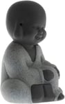 Pillowcase Petites Statues de Bouddha Moine décoration de Club de Maison Figurines de Sable Violet thé Sculpture pour Animal de Compagnie décor de Bureau - Moine Vert 7.2x4.5cm