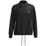 Manteau BOSS  VESTE  NOIRE AVEC LOGO CONTRASTANT BOLTEN2421