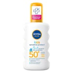 NIVEA Sun Kids Sensitive Protect & Play Spray SPF 50+ 200ml