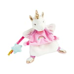 Doudou & Compagnie Marionnette Licorne ROSE