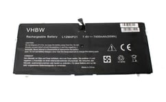 vhbw 1x Batterie compatible avec Lenovo Yoga 2 Pro-13 59-382893, 2 Pro Ultrabook, 2 Pro 13.3 ordinateur portable (7400mAh, 7,4V, Li-polymère)