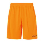 uhlsport Center Basic Shorts Without Slip Homme, Orange Fluo, 152