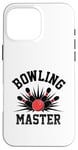 Coque pour iPhone 16 Pro Max Bowling Master Bowler