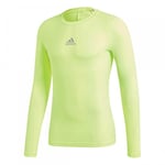 Adidas Men Ask SPRT Lst M Long Sleeved T-Shirt - Solar Yellow, Small