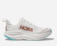 HOKA Skyflow Chaussures pour Femme en Frost/Rose Gold Taille 38 2/3 | Route