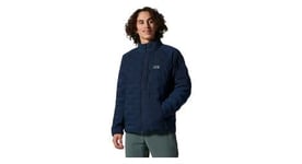 Doudoune mountain hardwear stretch down bleu homme