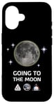 Coque pour iPhone 16 Lancement officiel de fusée sur la lune