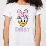 T-Shirt Femme Daisy Duck Sourire (Disney) - Blanc - L