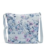 Vera Bradley Porte-Monnaie recyclé Lighten Up Reactive Hipster Crossbody, Sac à bandoulière. Femme, Bouquet de Fleurs fraîchement coupé, Taille Unique