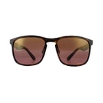 Ray-Ban Mens Sunglasses RB4264 894/6B Matte Havana Brown Polarized Mirror Chromance - One Size