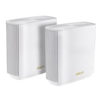 ASUS ZenWiFi XT9 AiMesh AX7800 WiFi 6 2 Pack White