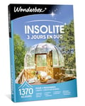 Wonderbox - Coffret cadeau - 3 JOURS INSOLITES - 2300 week-ends atypiques : yourtes, tipis