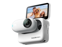 Insta360 Go 3 - Actionkamera - 2,7 K / 30 fps - flash 64 GB - Wi-Fi, Bluetooth - under vannet inntil 5 m - hvit
