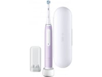 Oral-B iO Series 4 elektrisk tandbørste med rejseetui - lavendel