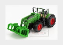 1:50 BURAGO Fendt Vario 1050 Tractor With Front Grapple 2016 BU31635