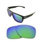 NEW POLARIZED CUSTOM GREEN LENS FOR OAKLEY CROSSRANGE XL SUNGLASSES