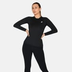 Zebdia Baselayer Langermet T-skjorte Str. XL Dame - Optimal Komfort og Fukttransport