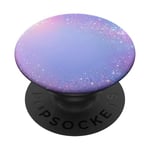 Pretty Magicial Pink Blue & Purple Gradient With Stars PopSockets Swappable PopGrip