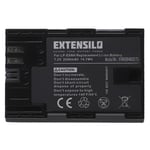 EXTENSILO 1x Batterie compatible avec Canon EOS R6 Mark II, R7, R5 C appareil photo (2040mAh, 7,2V, Li-ion)