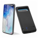 Coque Batterie Chargeur pour  SAMSUNG Galaxy S10  Power Bank 6000mAh Secours Slim (NOIR) - Neuf