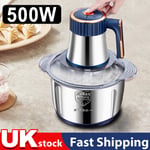 Electric Meat Grinder Small Kitchen Appliance Food Supplement Tool 5L Uk Stock