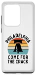 Coque pour Galaxy S20 Ultra Funny Philadelphia - Come For The Crack - Liberty Bell Humour