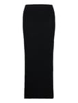 Calvin Klein Recycled Wool Maxi Skirt Svart