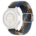 Samsung Galaxy Watch 20mm Armband Flätad Nylon Flerfärgad