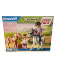 Playmobil 71259 Country Starter Pack cavaliers et chevaux