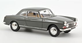 NOREV - Voiture coupé de 1967 couleur grise - PEUGEOT 404 - 1/18 - NOREV184834