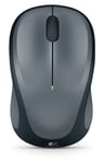 Logitech Wireless Mouse M235, USB nano-adapter - Grå/Svart