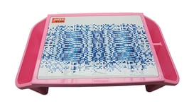 Kids Lap Desk Travel Activity Tray Multipurpose Bed Breakfast Study Table - PINK