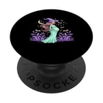 Spooky Halloween Witch Baby Bump for Pregnant Woman PopSockets Adhesive PopGrip