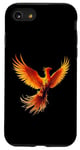 Coque pour iPhone SE (2020) / 7 / 8 Beau phénix volant oiseau de feu mythique nature art