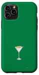 Coque pour iPhone 11 Pro Green Dirty Martini – 3 olives – Filthy