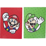 Paladone Set of 2 Notebooks (Super Mario Bros.)