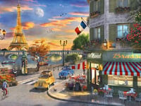 Ravensburger - Puzzle Adulte - Puzzle 1500 pièces - Paris, ville romantique - Adultes et enfants à partir de 14 ans - Puzzle de qualité supérieure - Villes & Monuments - 12000745