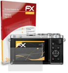atFoliX 3x Screen Protection Film for Olympus Pen E-P7 matt&shockproof