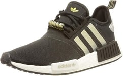 Adidas Womens Trainers NMD_R1 W running shoes trainers UK 5 Black Metallic Gold