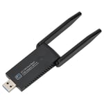 1300 Mbps USB WiFi -sovitin Dual Band Bluetooth 5.0 USB3.0 High Speed -yhteys Windows XP Vista7 8 8.1 10 11