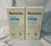 2 x AVEENO Dermexa Daily Emollient Body Wash  For Sensitive Dry Itchy Skin 300ml