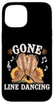 Coque pour iPhone 15 Gone Line Dancing Musique country western Line Dancer