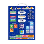 1X(Kids Magnetic First Calendar Time Month Date Day Season Weather Learning2880