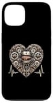 Coque pour iPhone 13 Barbecue Steampunk pour cuisine en plein air