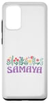 Coque pour Galaxy S20+ Wildflower Floral SAMAYA Prénom Fête des Mères Femme